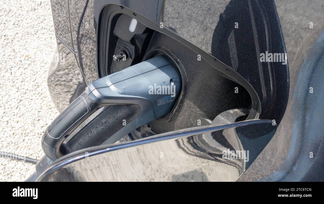 Bordeaux , France 11 13 2023 jonhon connector electrical vehicle