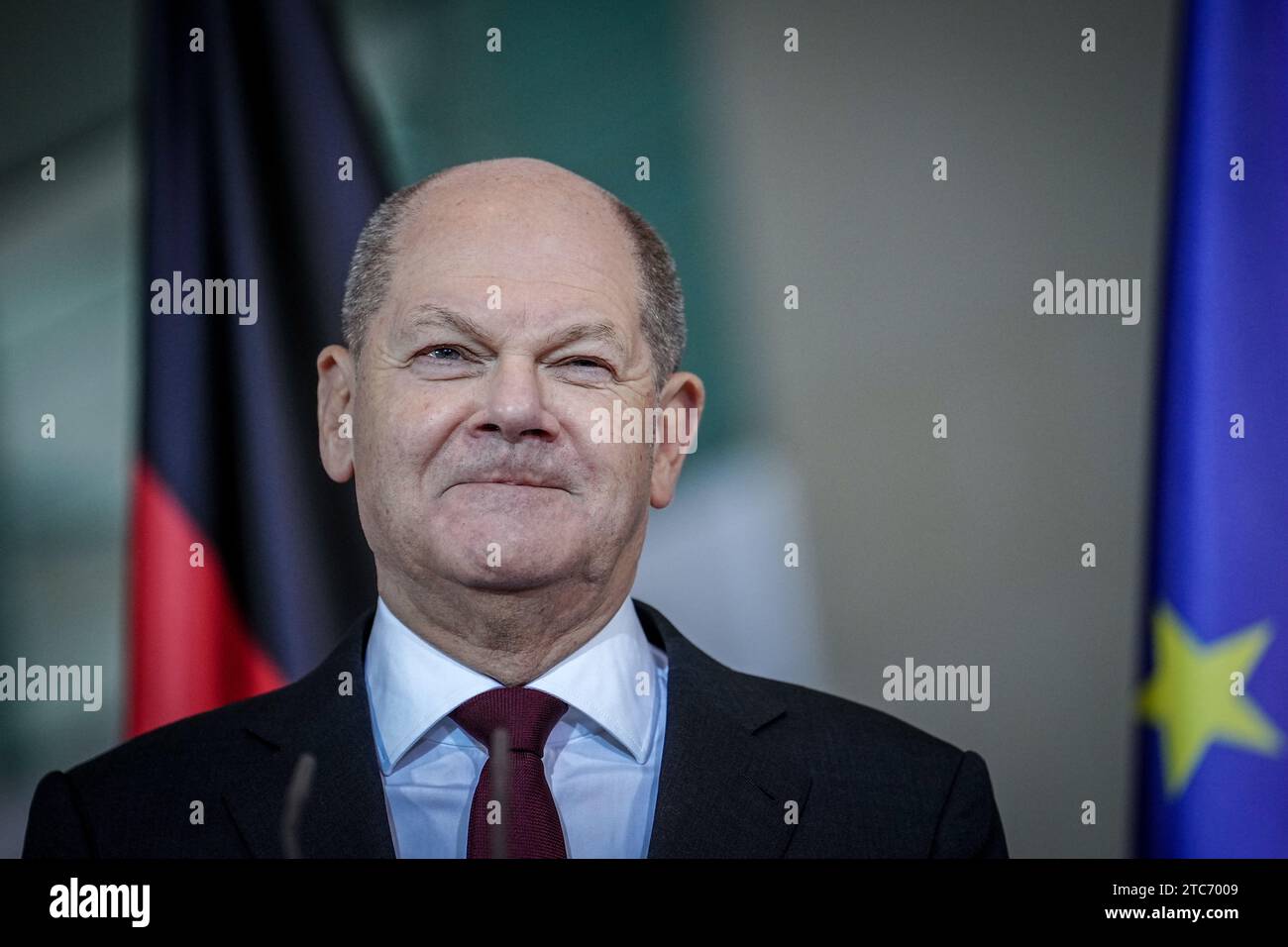 Berlin, Germany. 11th Dec, 2023. Federal Chancellor Olaf Scholz (SPD
