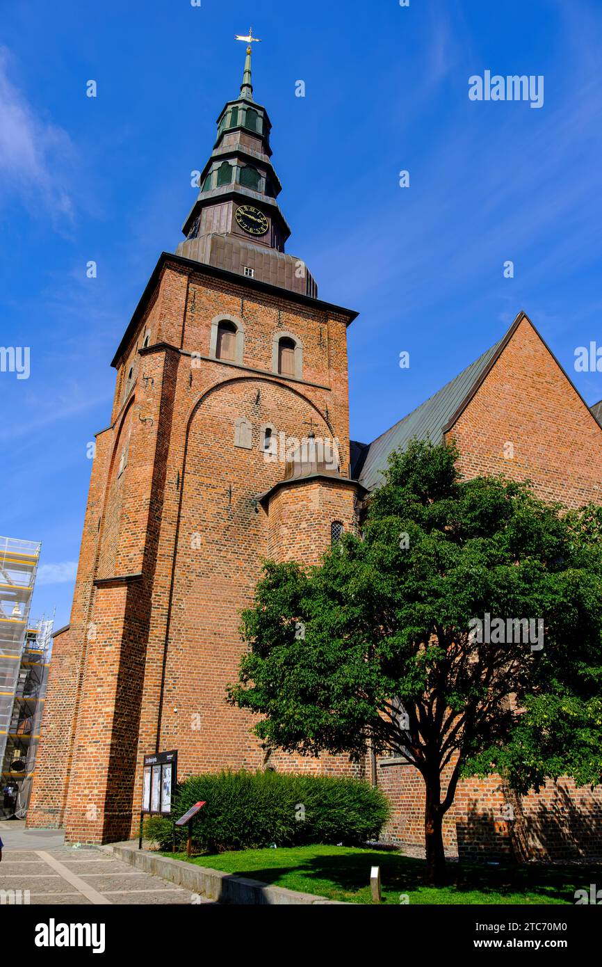 St Mary's Church, Ystad, Skåne, Skane län, Sweden. Stock Photo