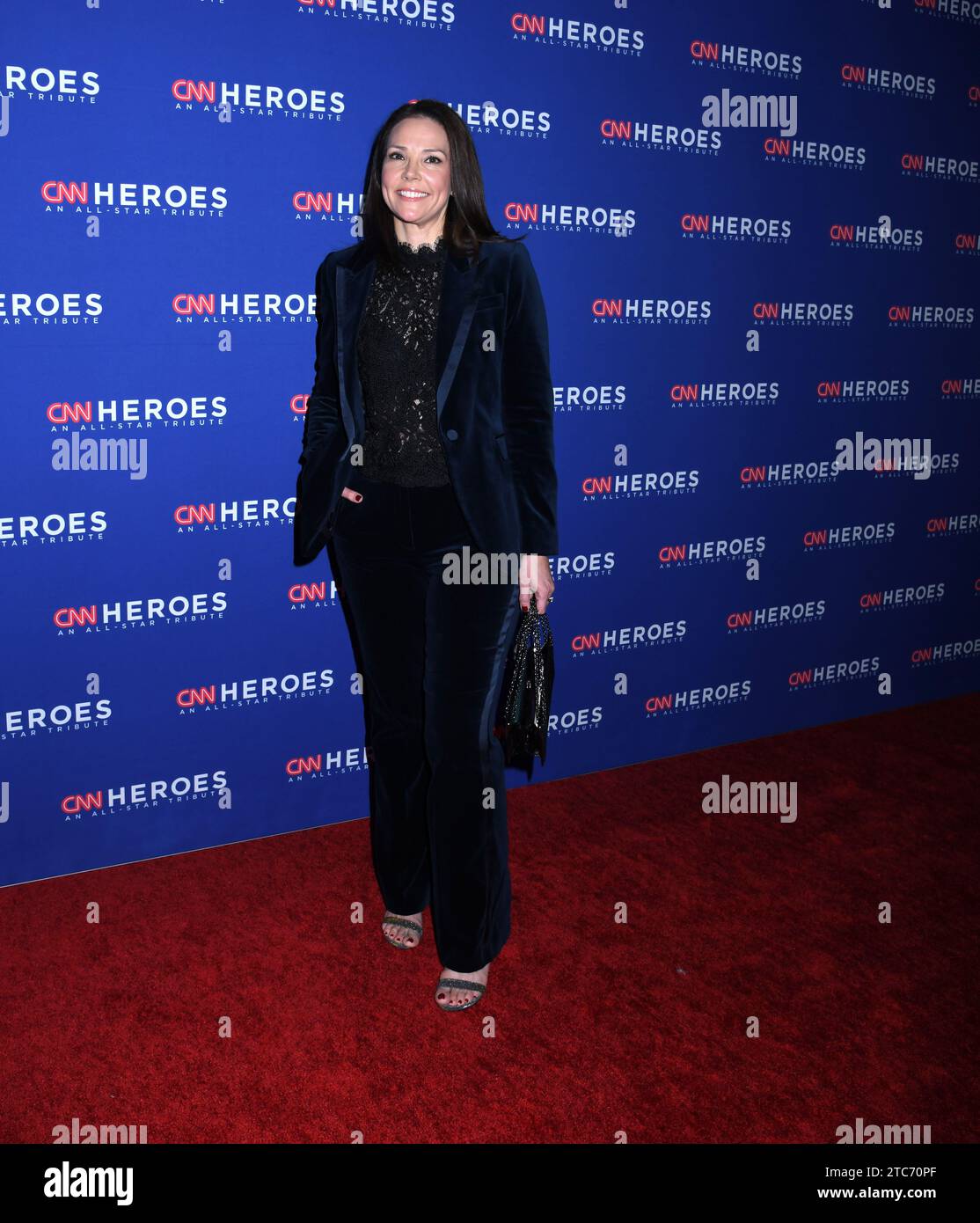 December 10, 2023, New York, New York, USA: Erica Hill attends the 17th Annual CNN Heroes: An All-Star Tribute at The American Museum of Natural History in New York. (Credit Image: © Photo Image Press via ZUMA Press Wire) EDITORIAL USAGE ONLY! Not for Commercial USAGE! Stock Photo