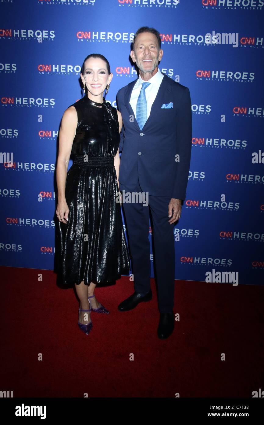 December 10 , 2023 Carolina Garcia Jayaram, Joseph Deitch attend the 17th Annual CNN Heroes: An All-Star Tribute at The American Museum of Natural History in New York. December 10, 2023 Copyright: xRWx Stock Photo