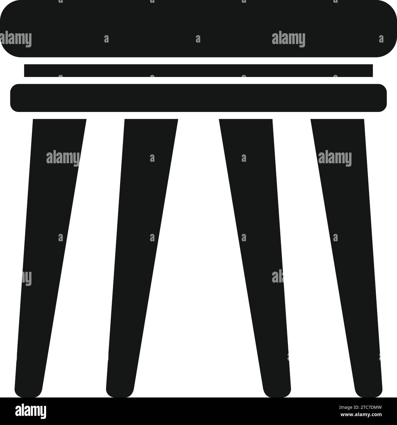 Table picnic bench top Black and White Stock Photos & Images - Alamy