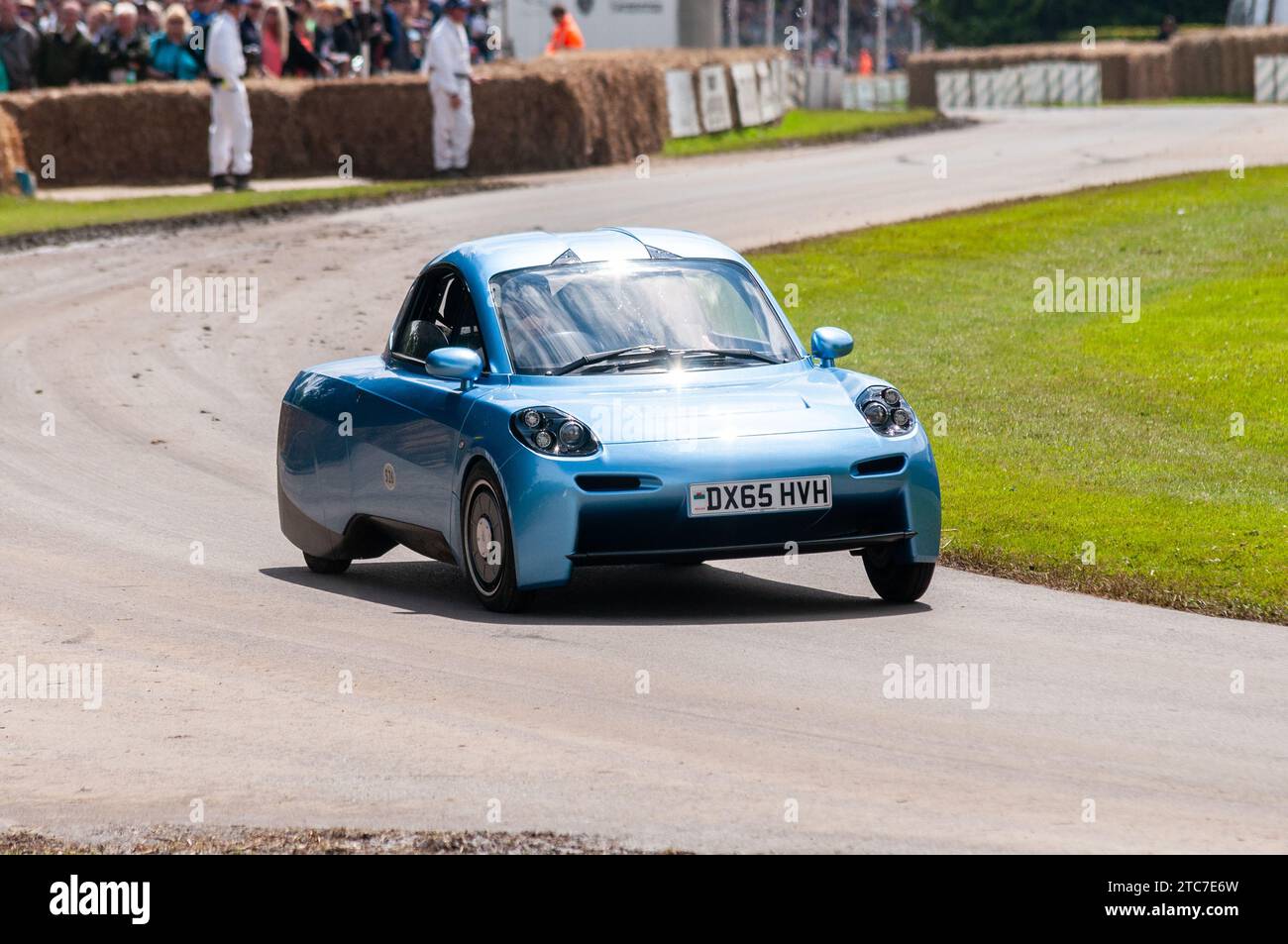 Riversimple 250 mpg hydrogen-powered car for the masses, called Rasa.The name Rasa comes from Tabula Rasa, clean slate (Latin). At Goodwood Stock Photo
