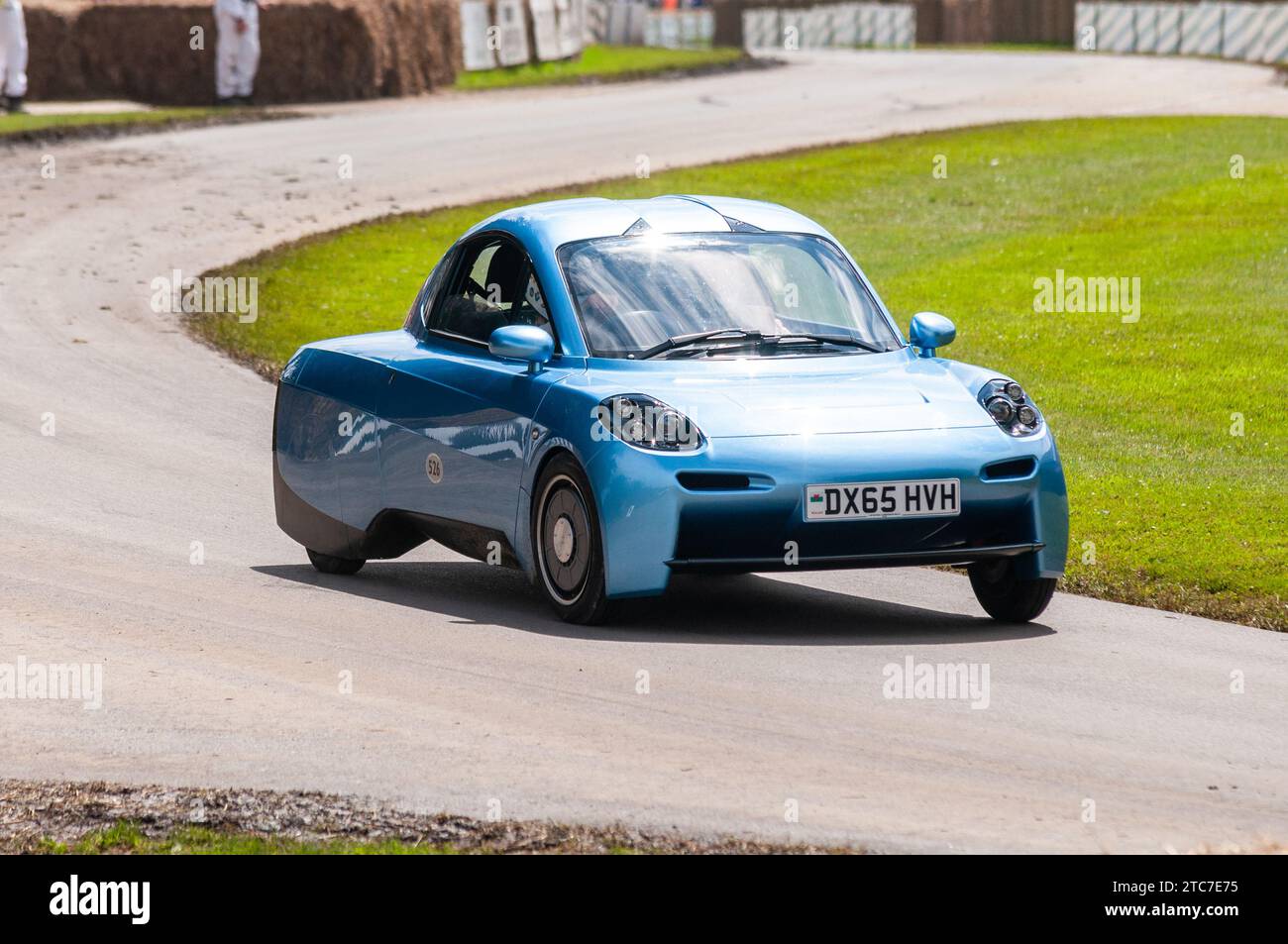 Riversimple 250 mpg hydrogen-powered car for the masses, called Rasa.The name Rasa comes from Tabula Rasa, clean slate (Latin). At Goodwood Stock Photo