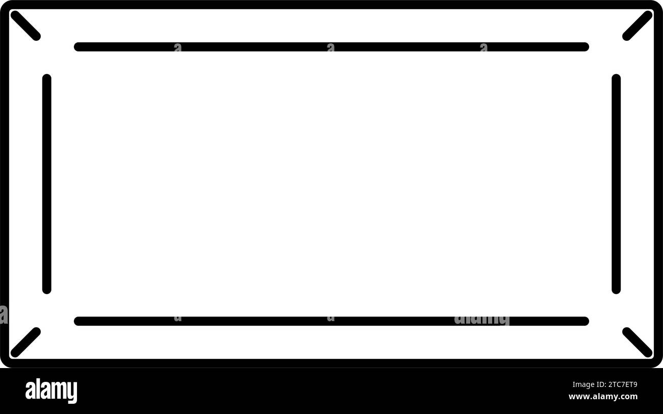 sink top view line icon vector illustration Stock Vector Image & Art ...