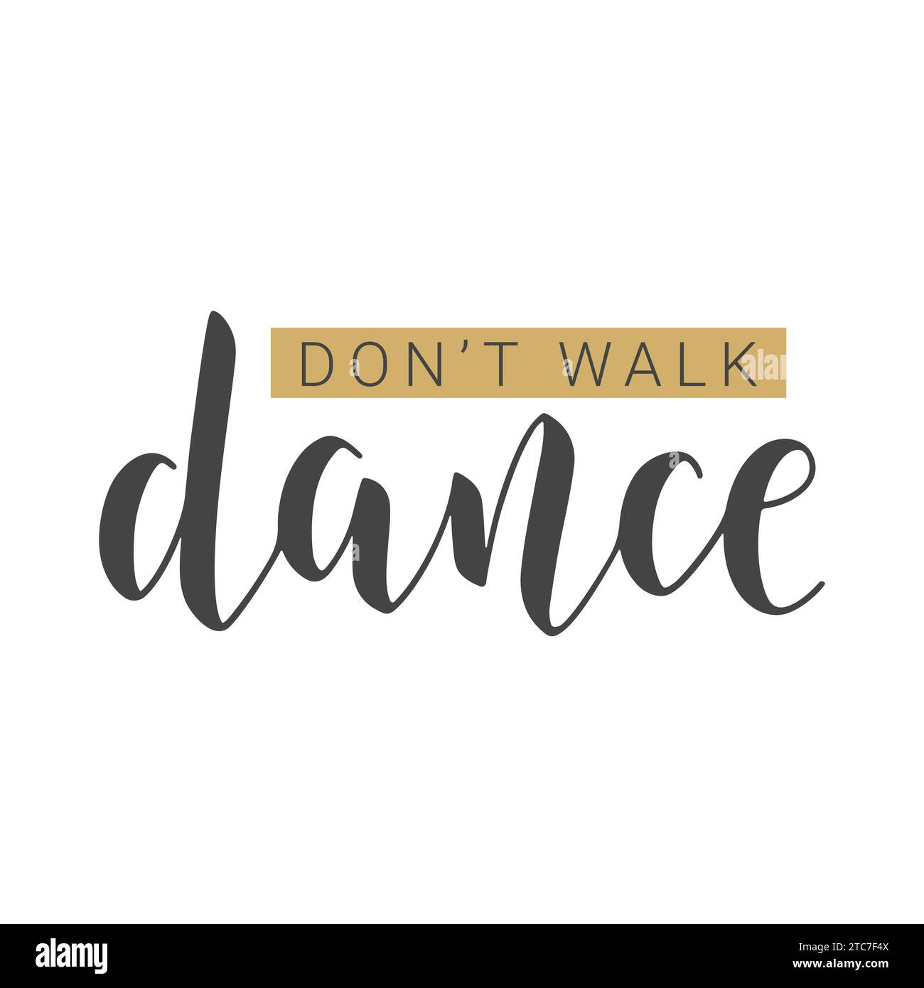 Dont walk here Stock Vector Images - Alamy