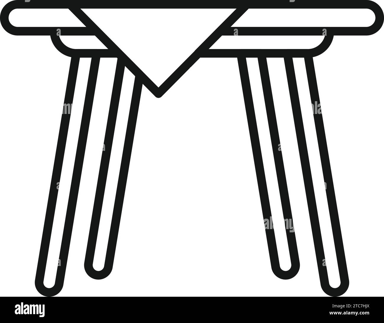 Alfresco dining view Stock Vector Images Alamy