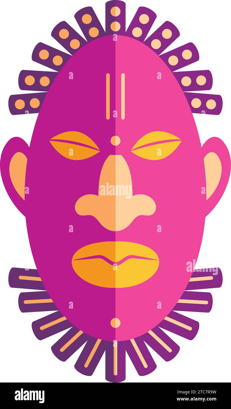 nigerian mask design Stock Vector Image & Art Alamy