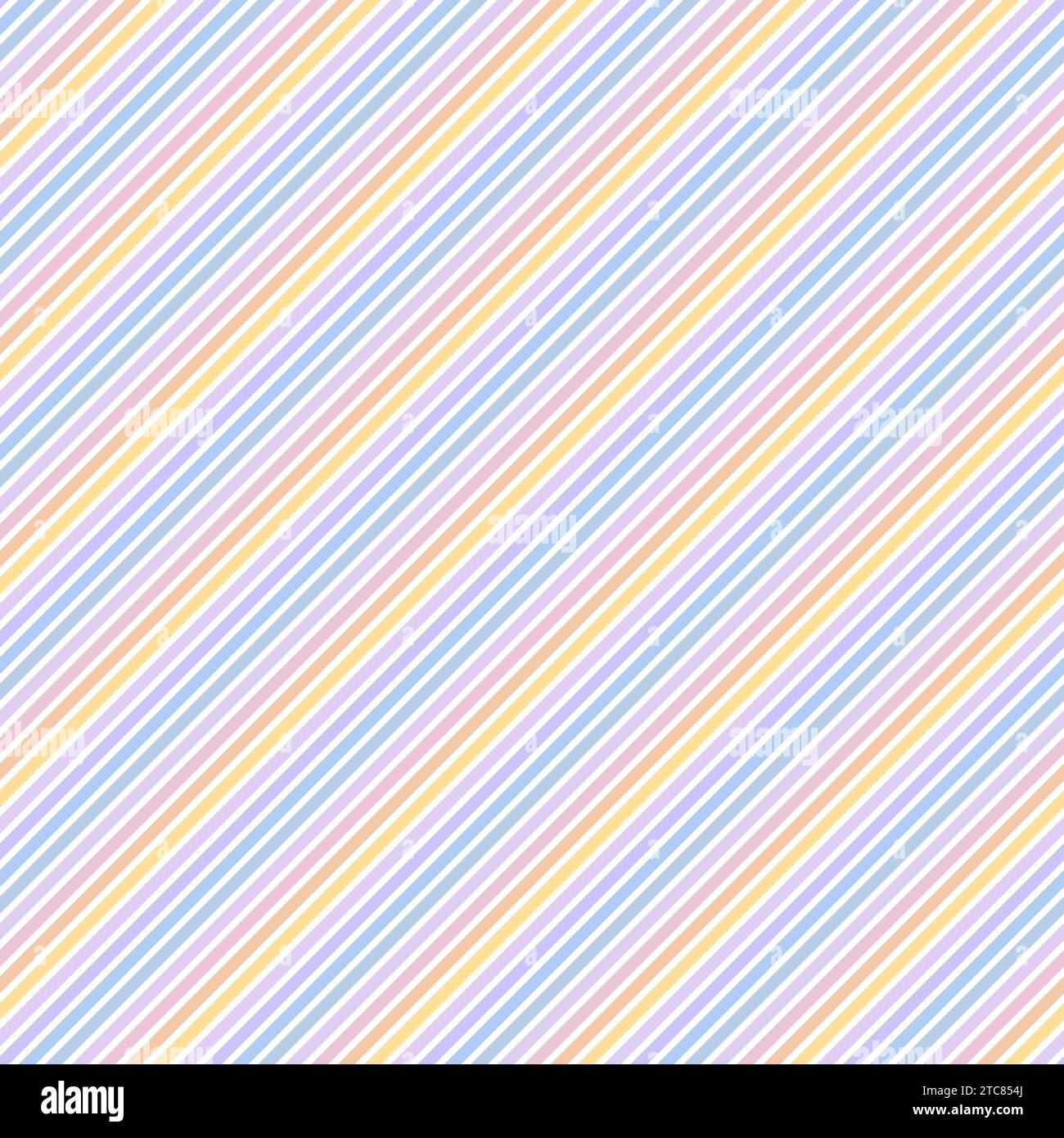 Rainbow diagonal stripes pattern. Seamless background Stock Vector