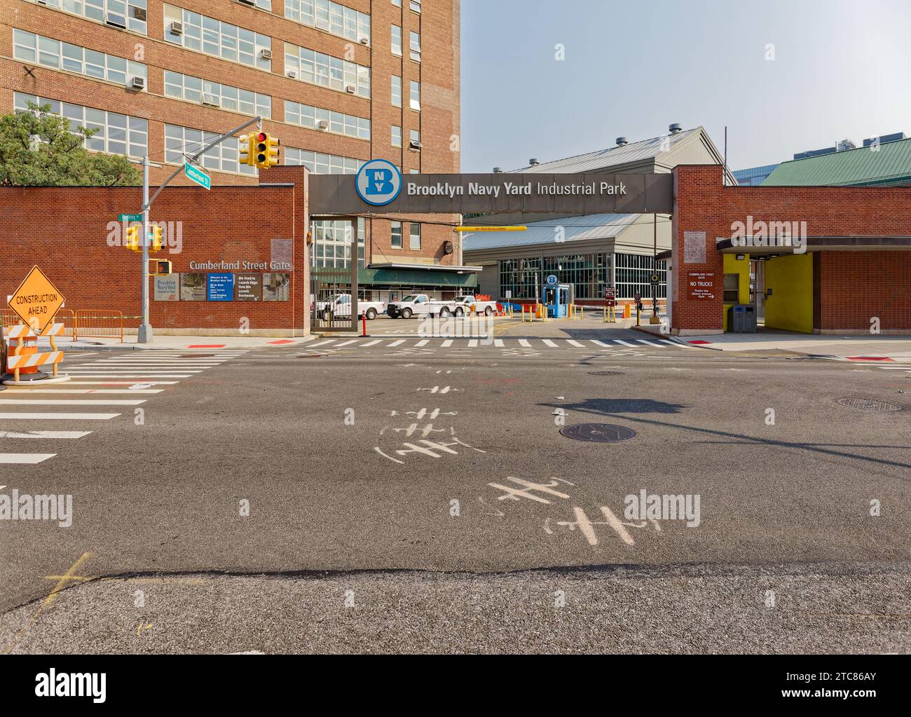 Cumberland Street Gate is one of five controlled access points to the