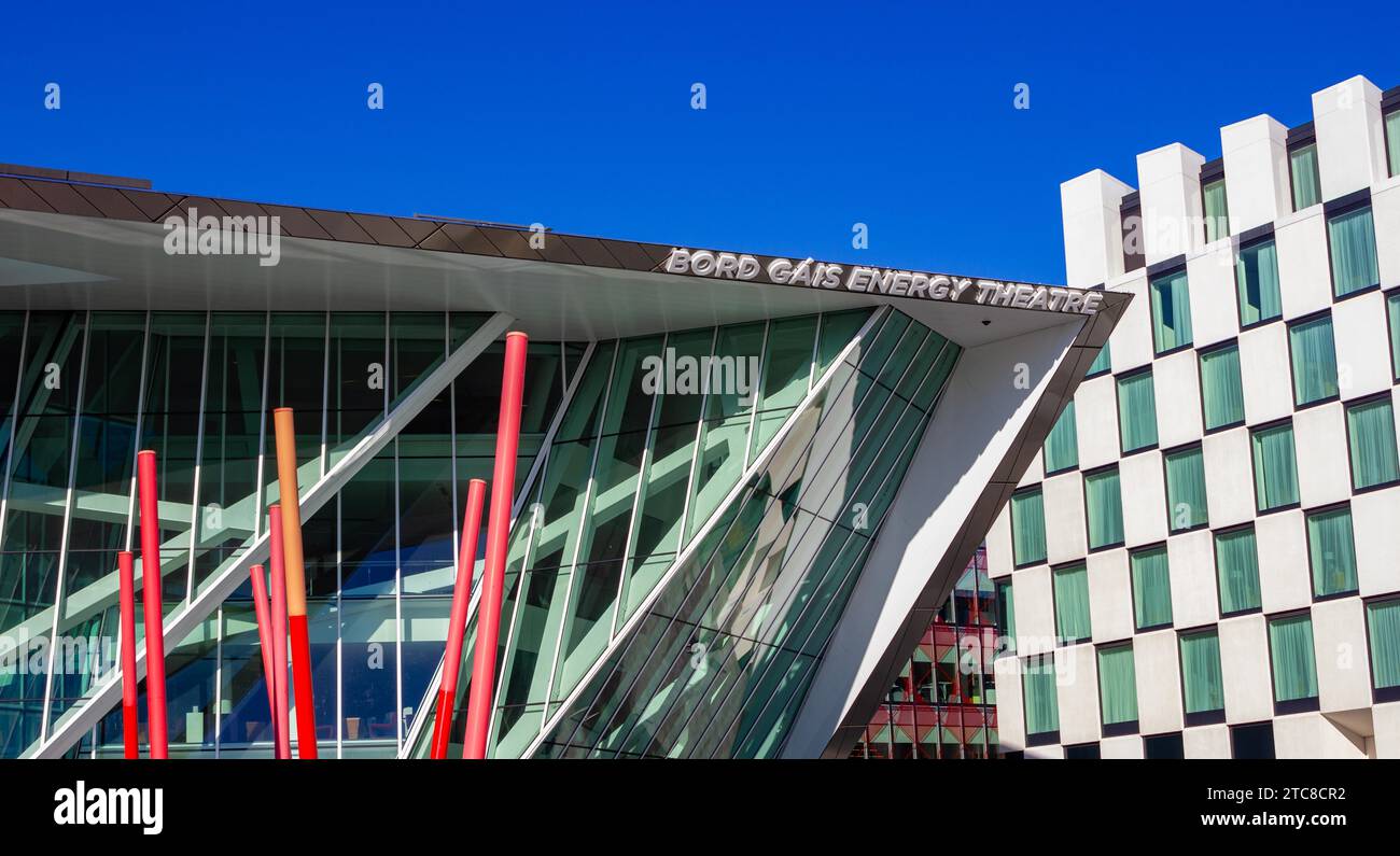 A picture of the Bord Gais Energy Theatre, in Dublin Stock Photo Alamy