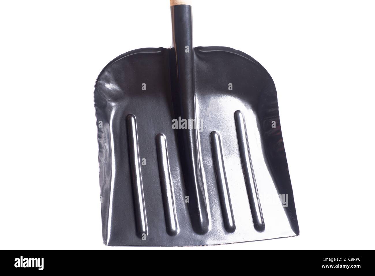 snow shovel isolated on white background Stock Photo