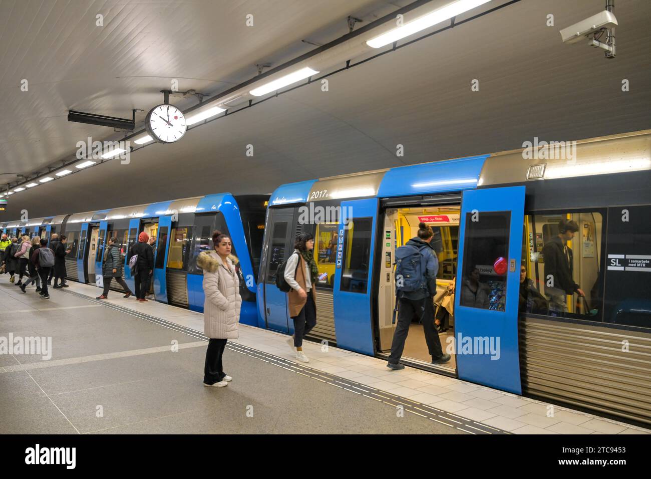 Underground, Tunnelbana, Storstockholms Lokaltrafik, Stockholm, Sweden