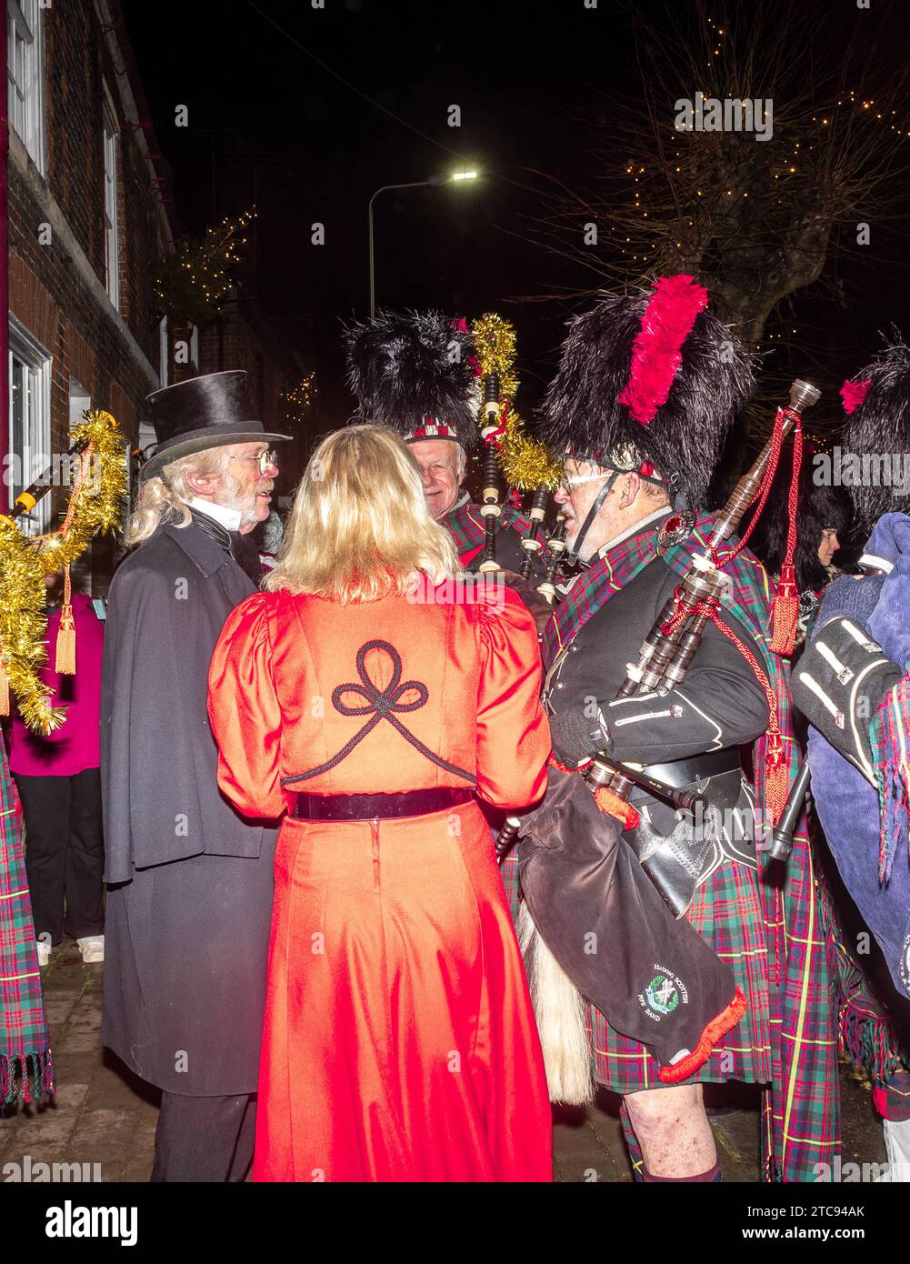 8th December 2023. The Hungerford Victorian Extravaganza, an annual