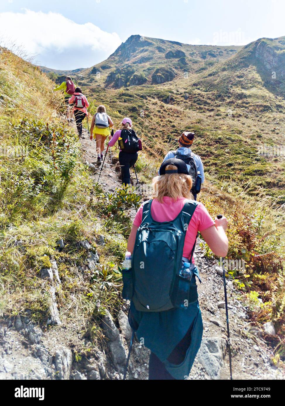 Tourist on trekking hi-res stock photography and images - Alamy