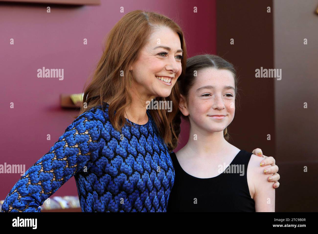 Alyson Hannigan mit Tochter Satyana Marie Denisof bei der Premiere des(00)