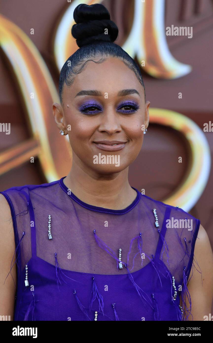 Tia Mowry bei der Premiere des Kinofilms Wonka im Regency Village