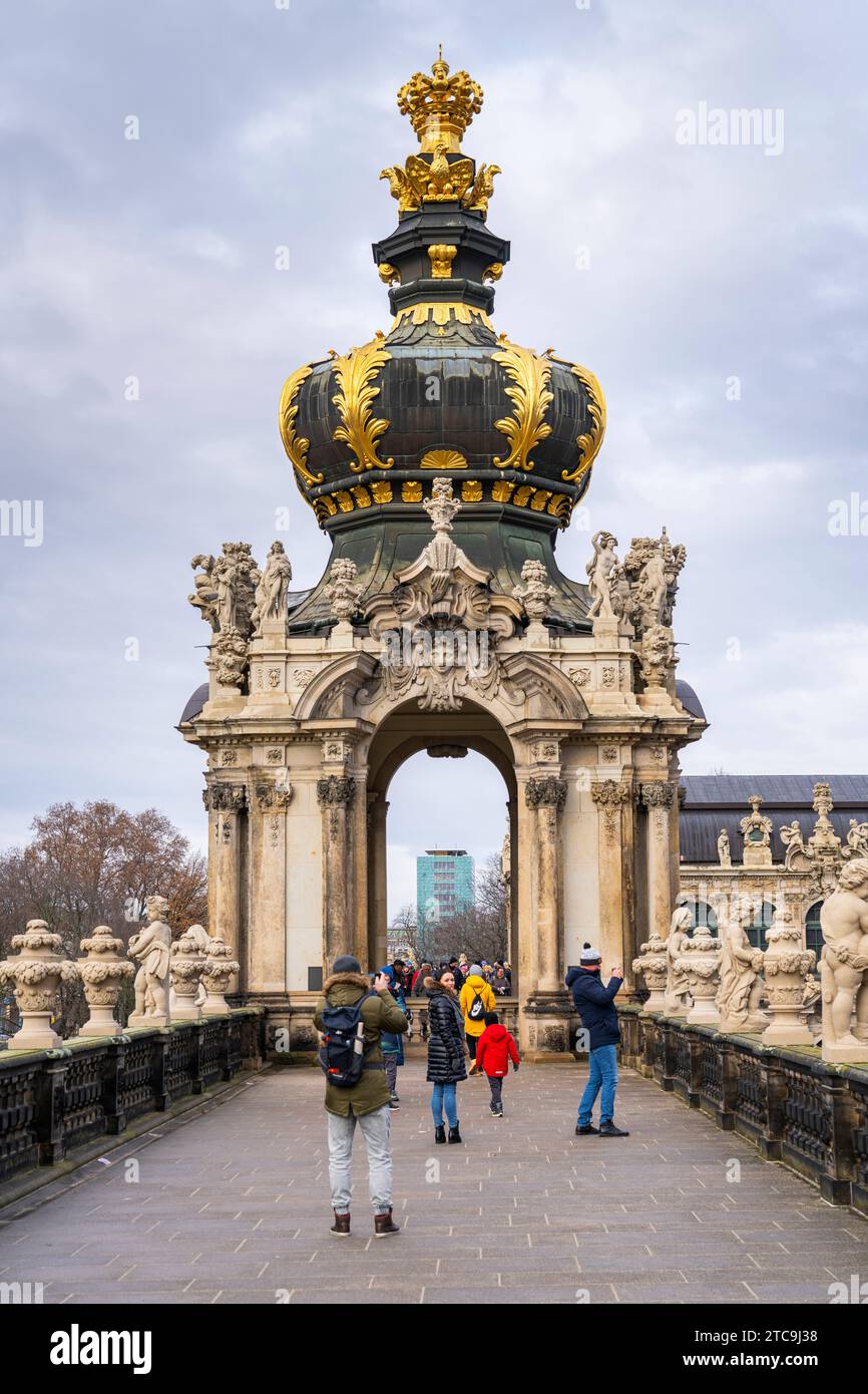 In der dresdener frauenkirche dresden hires stock photography and