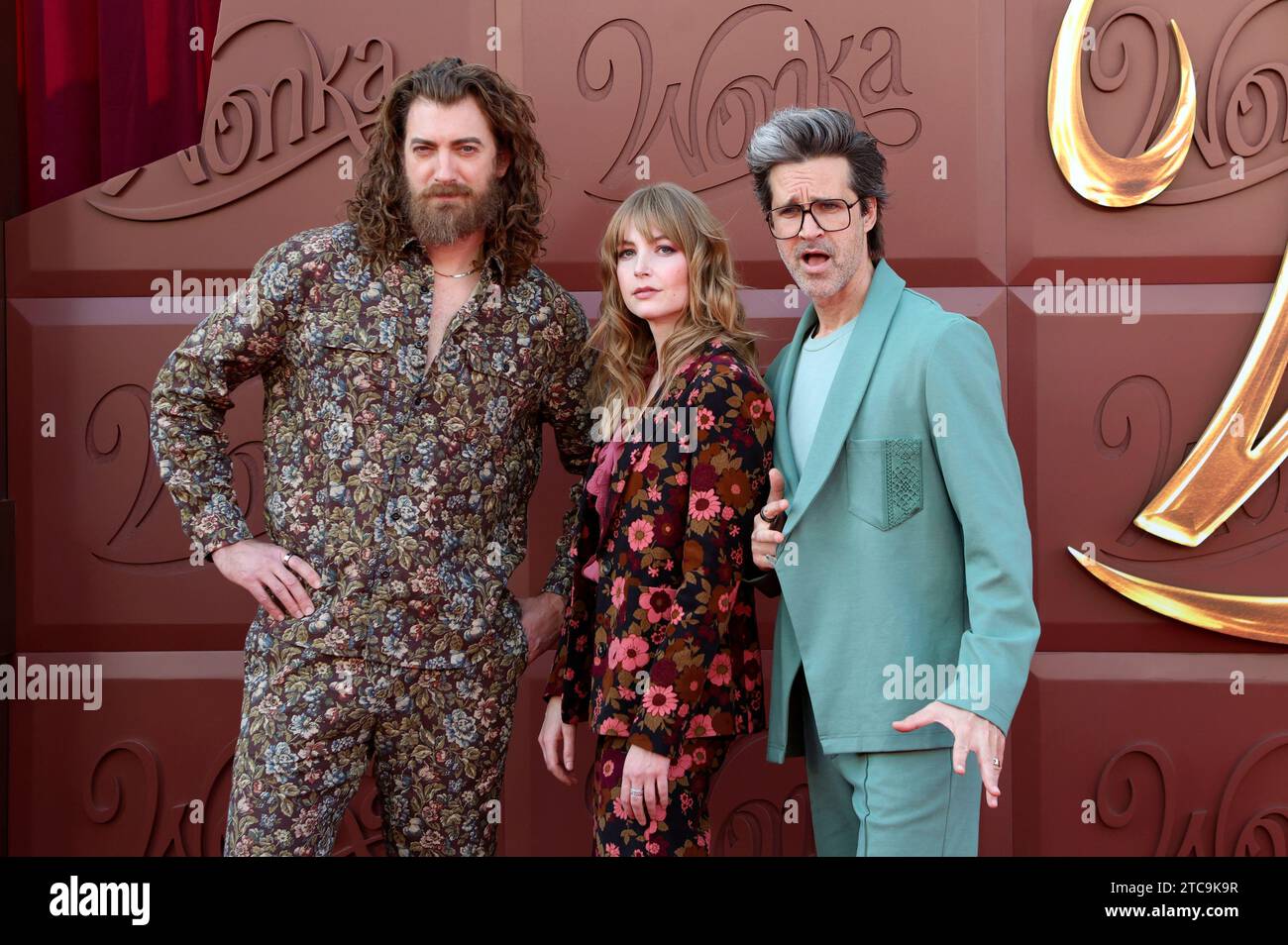 Rhett McLaughlin, Stevie Wynne Levine und Link Neal bei der Premiere