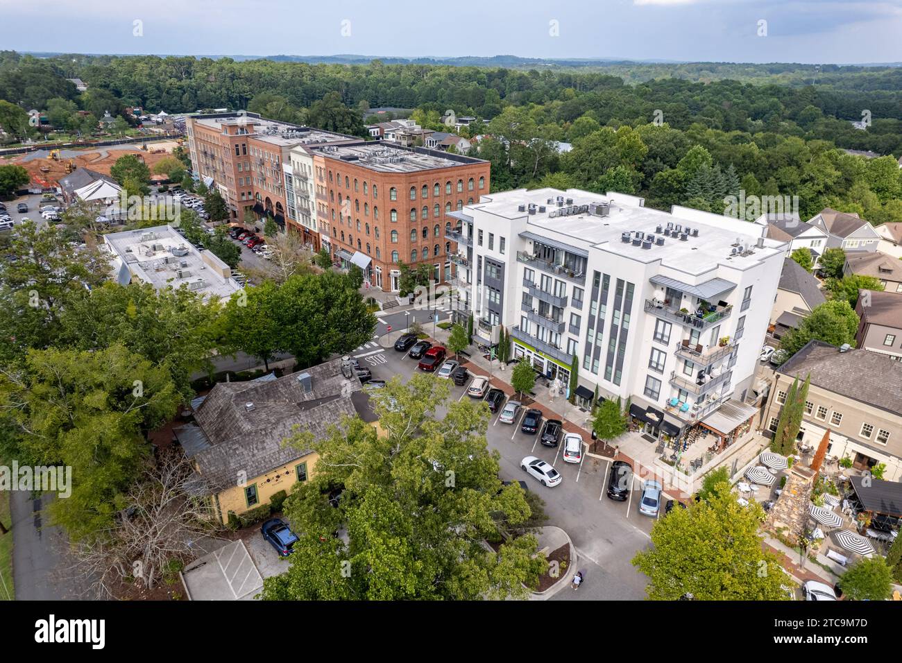 Downtown Woodstock, Georgia Stock Photo - Alamy