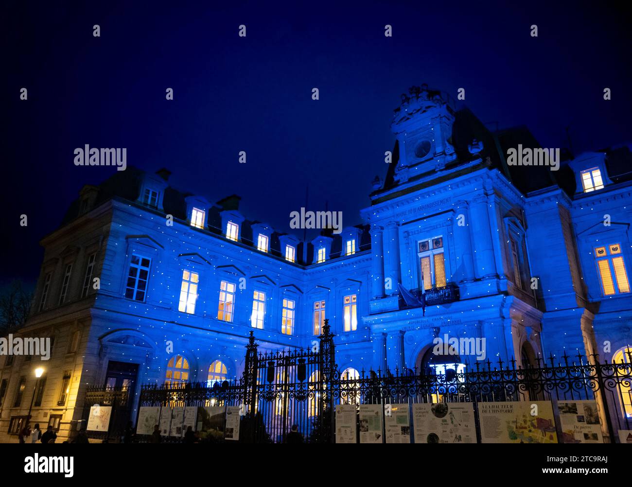 Paris, France, Mairie de Paris Centre ( Town hall) 3rd arrondissement ...