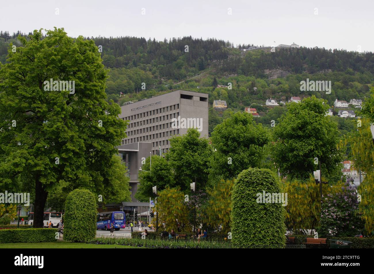 City view of Bergen Norways Second Largest City Includes the