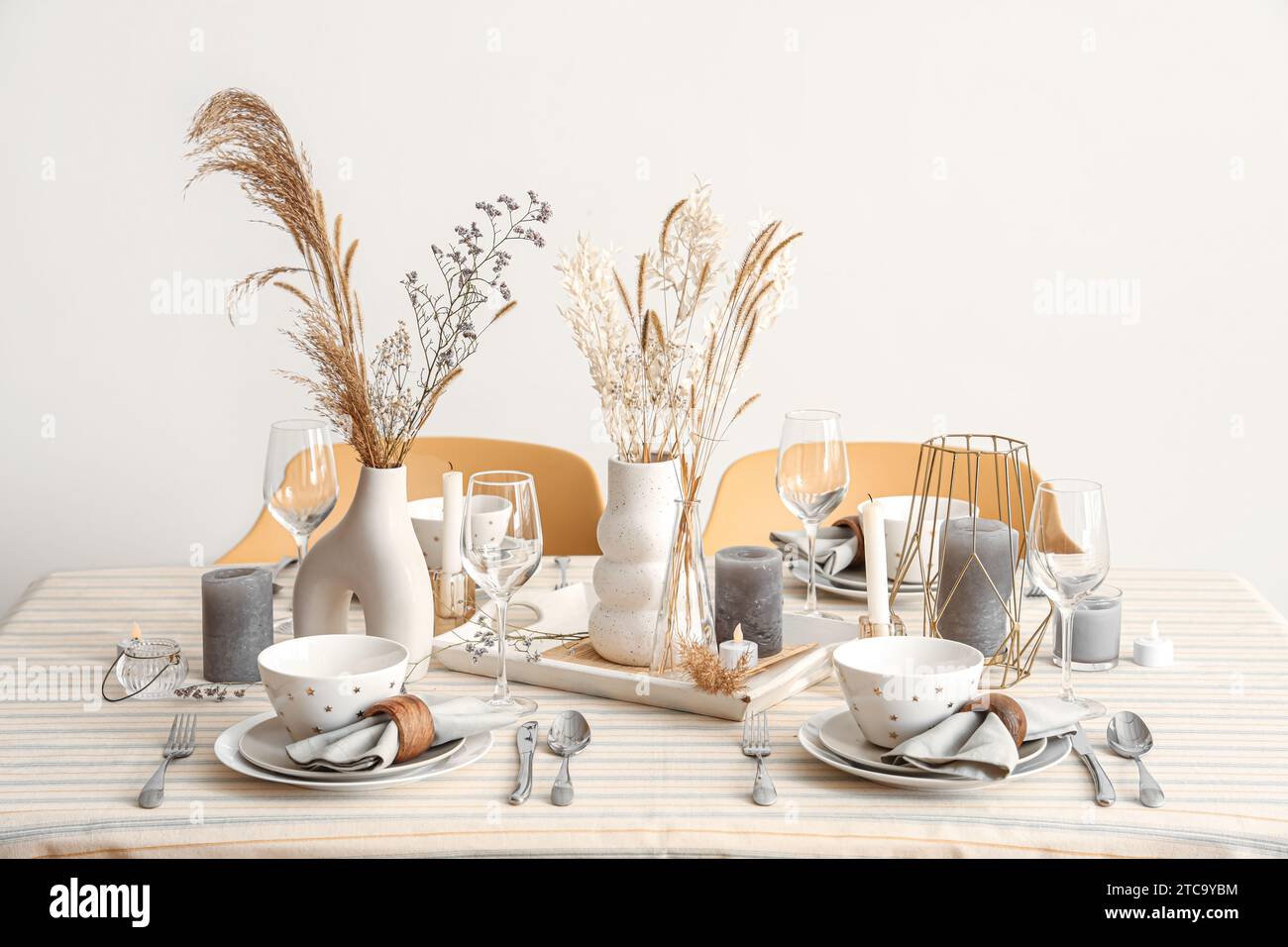 Aperturee Bohemian Happy Birthday Half Moon Arched Backdrop, Pampas Grass and Dried Flowers, Gold Geometric Frame for Elegant Decor
