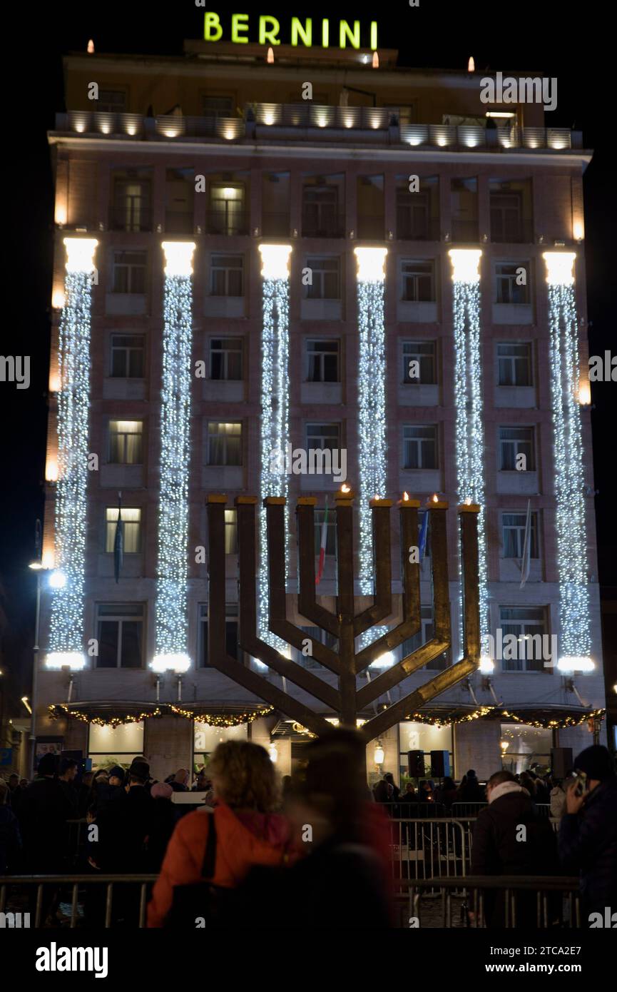Hanukkah 2025 piazza barberini