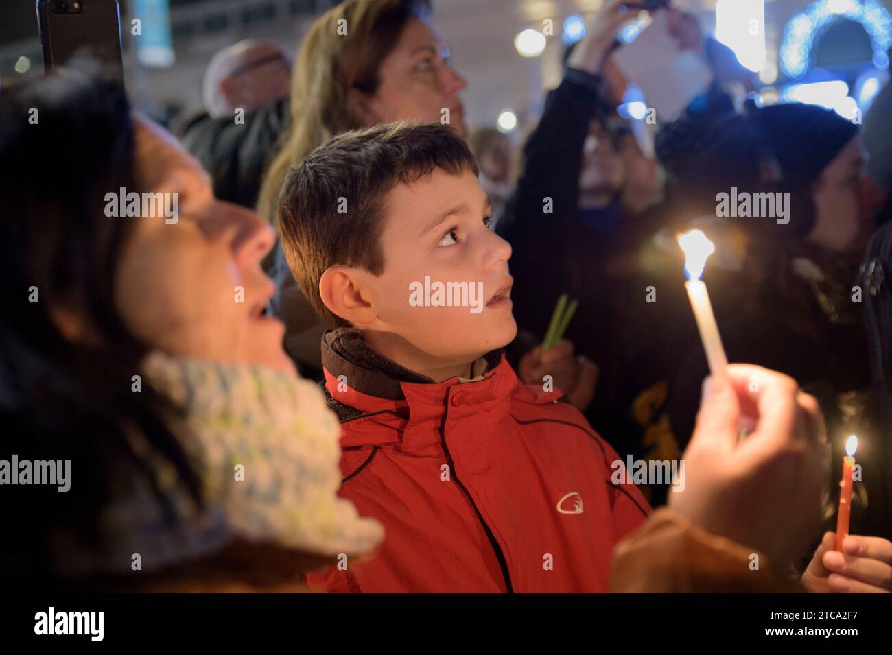 Hanukkah song candle