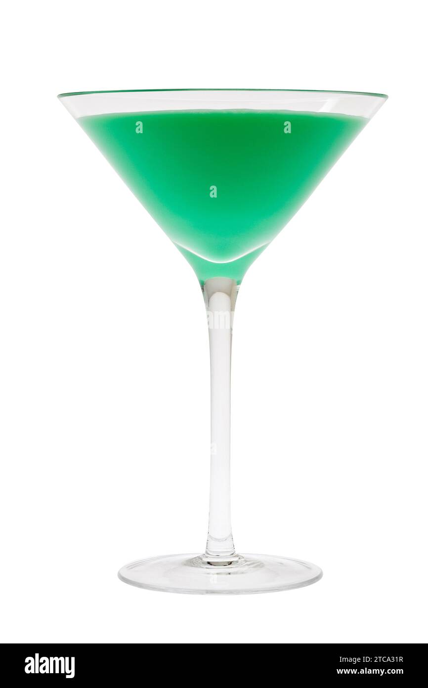 mixed drink on white background Stock Photo Alamy