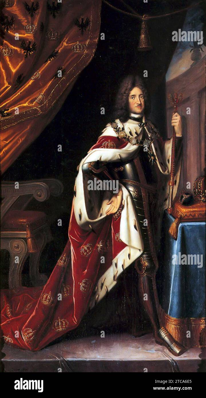 Frederick I of Prussia. Stock Photo
