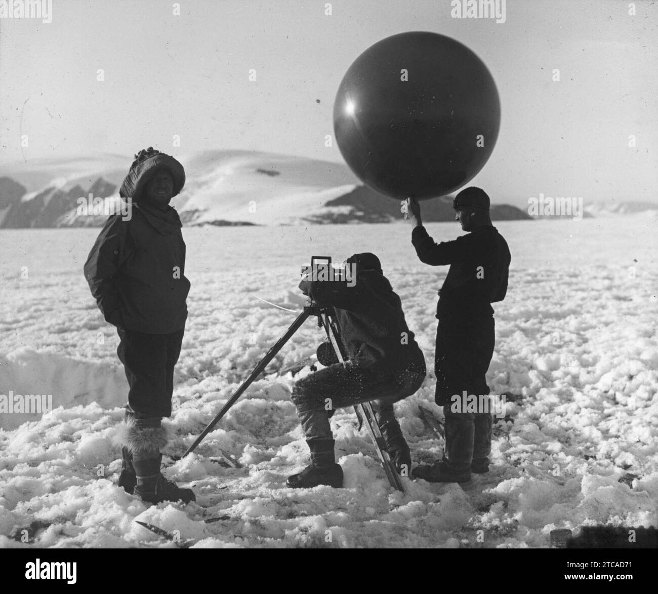 Wegener Expedition-1930 46. Stock Photo
