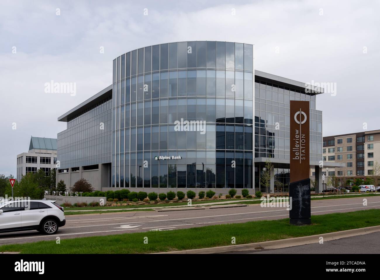 Alpine Bank's branch in the Denver Tech Center in Denver, Colorado, USA Stock Photo