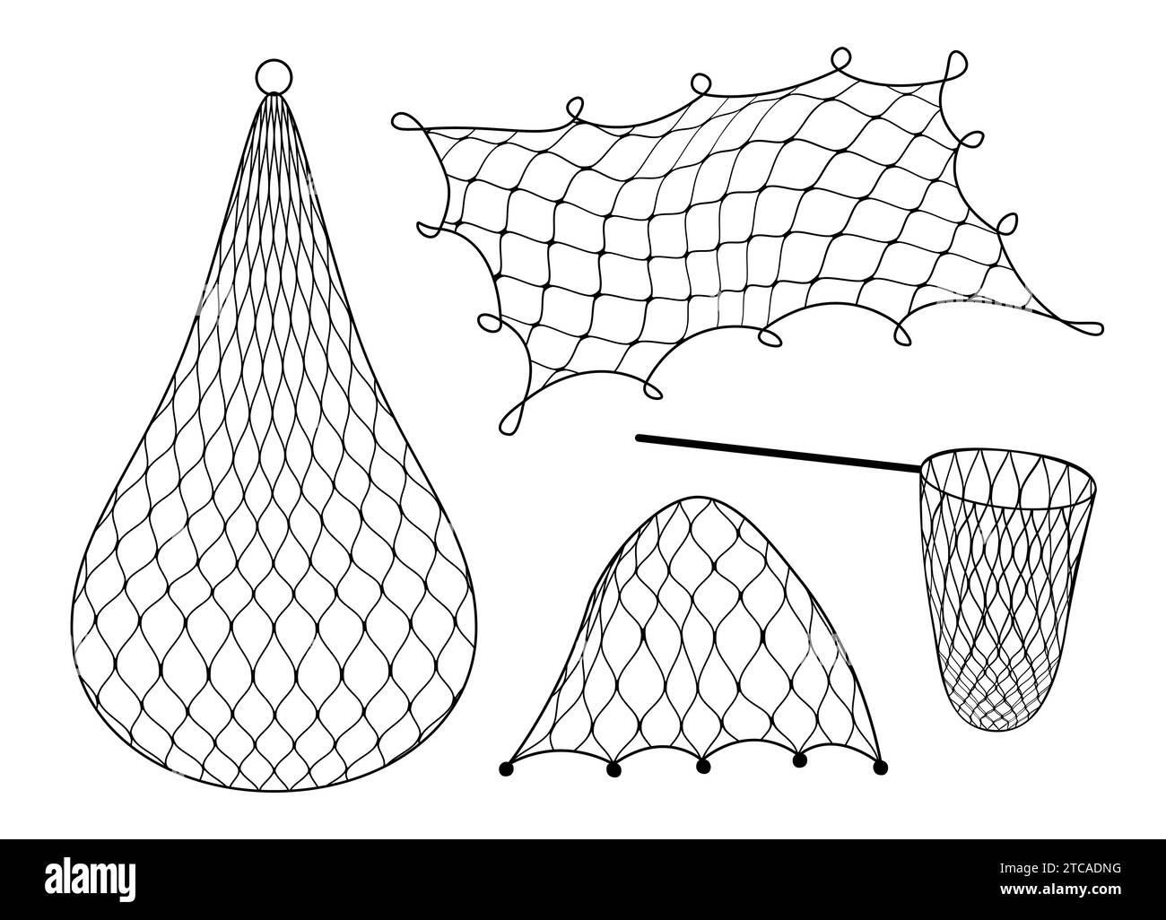 Fishnet catch fishing Stock Vector Images - Page 3 - Alamy