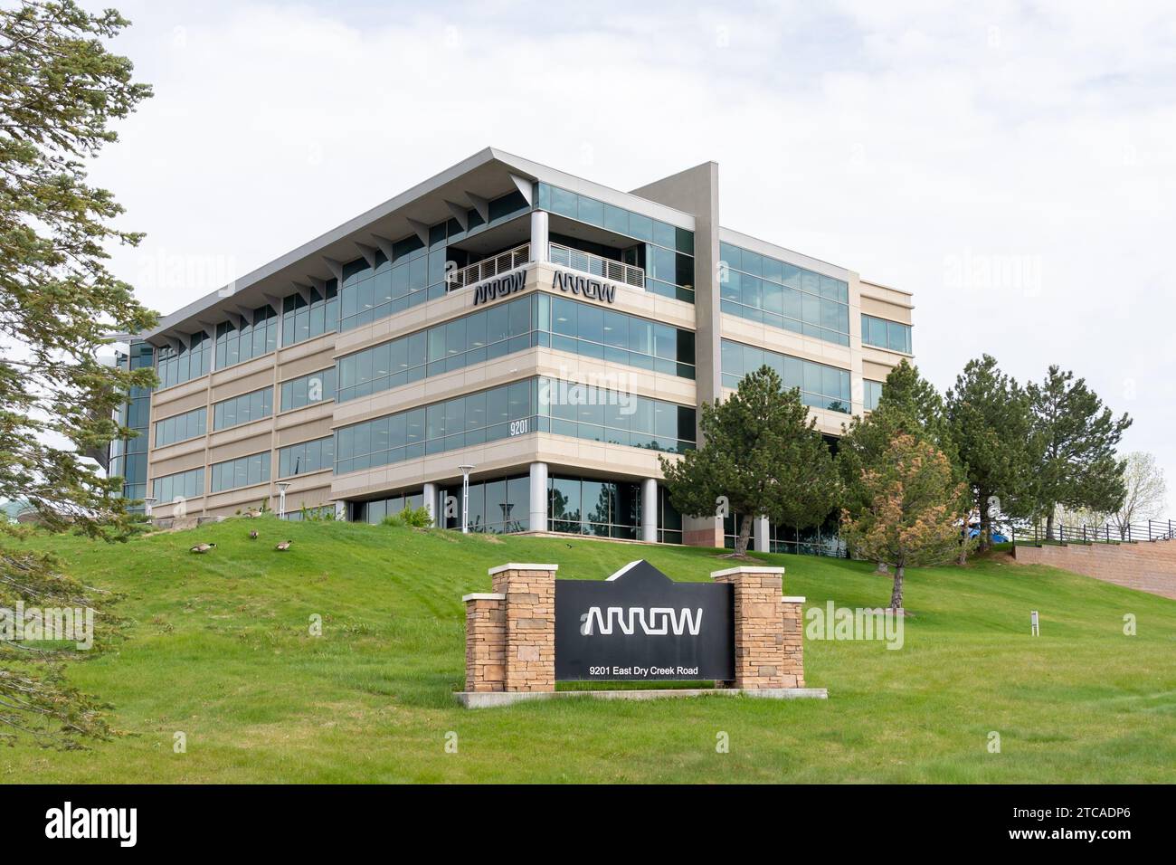 Arrow Electronics headquarters in Centennial, USA Stock Photo Alamy