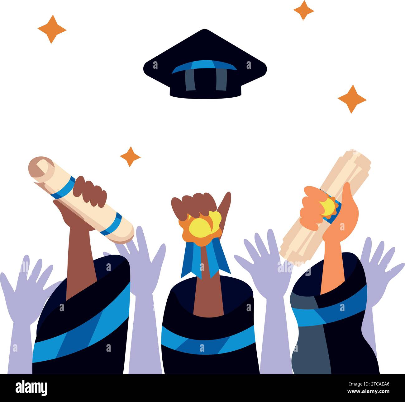 graduation event party Stock Vector Image & Art - Alamy