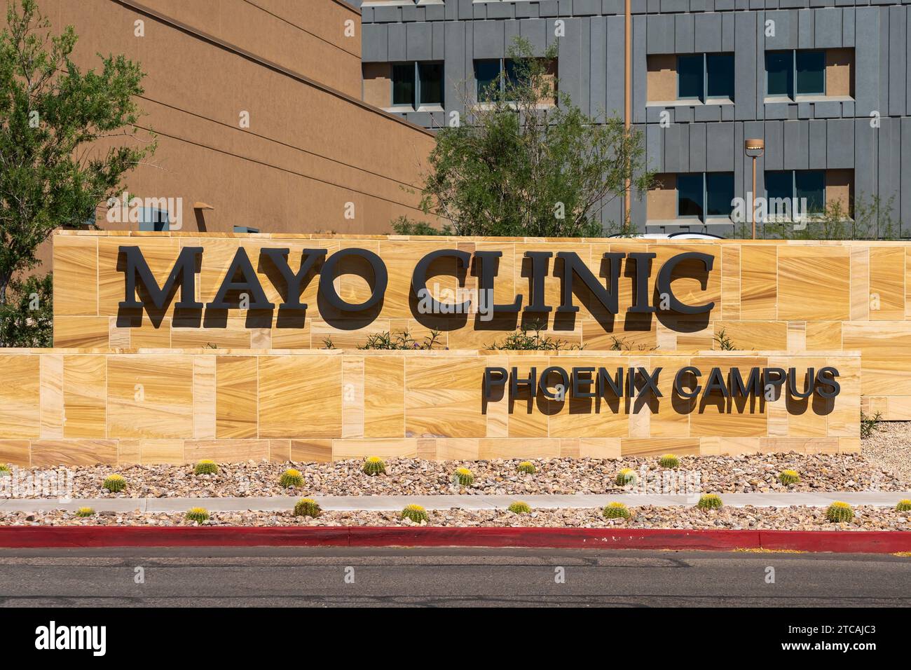 Mayo Clinic Hospital in Phoenix, Arizona, USA Stock Photo