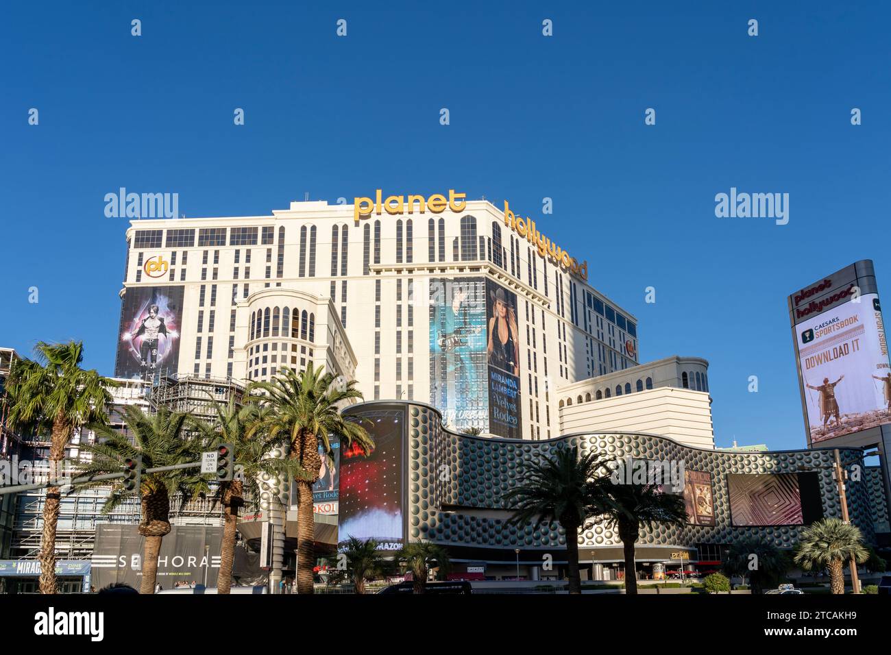Planet Hollywood Las Vegas Resort and  Casino in Las Vegas, Nevada, United States Stock Photo