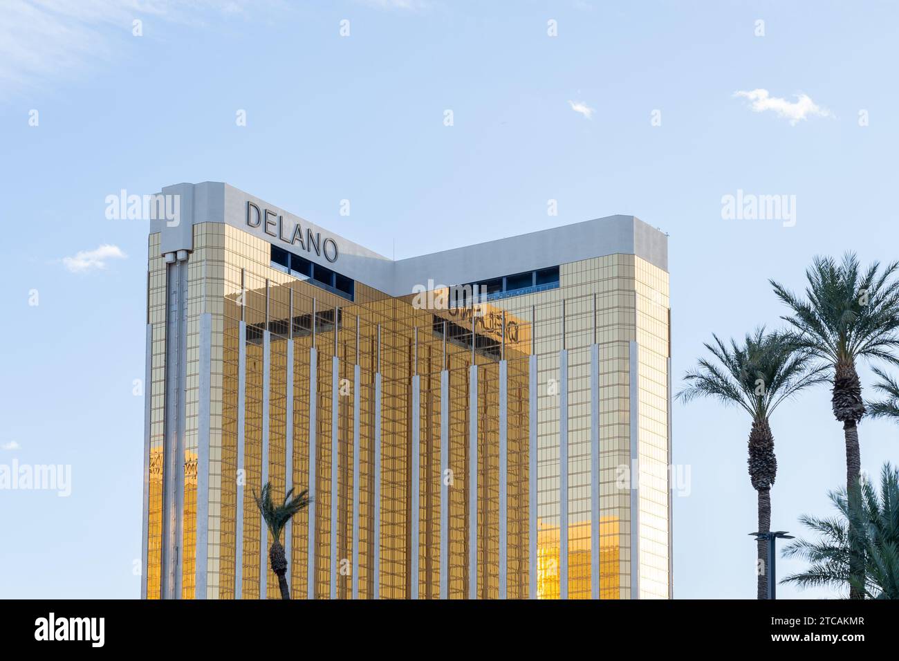 Delano at Mandalay Bay in Las Vegas, Nevada, United States - May 30, 2023. Stock Photo