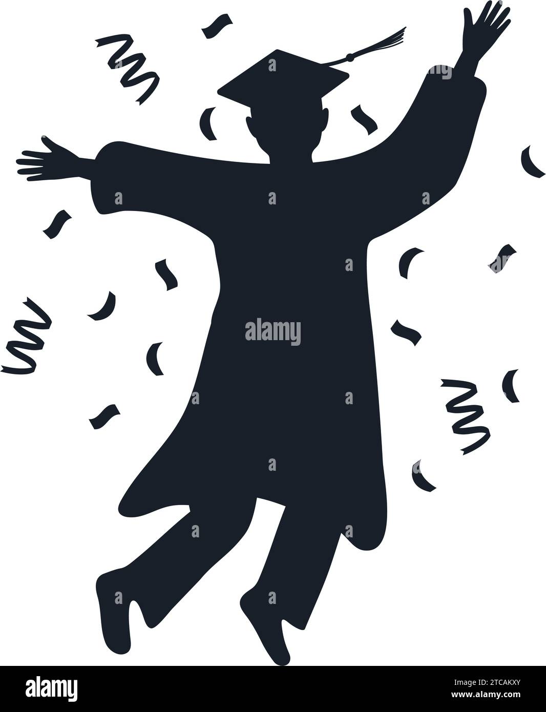 graduation event graduate Stock Vector Image & Art - Alamy