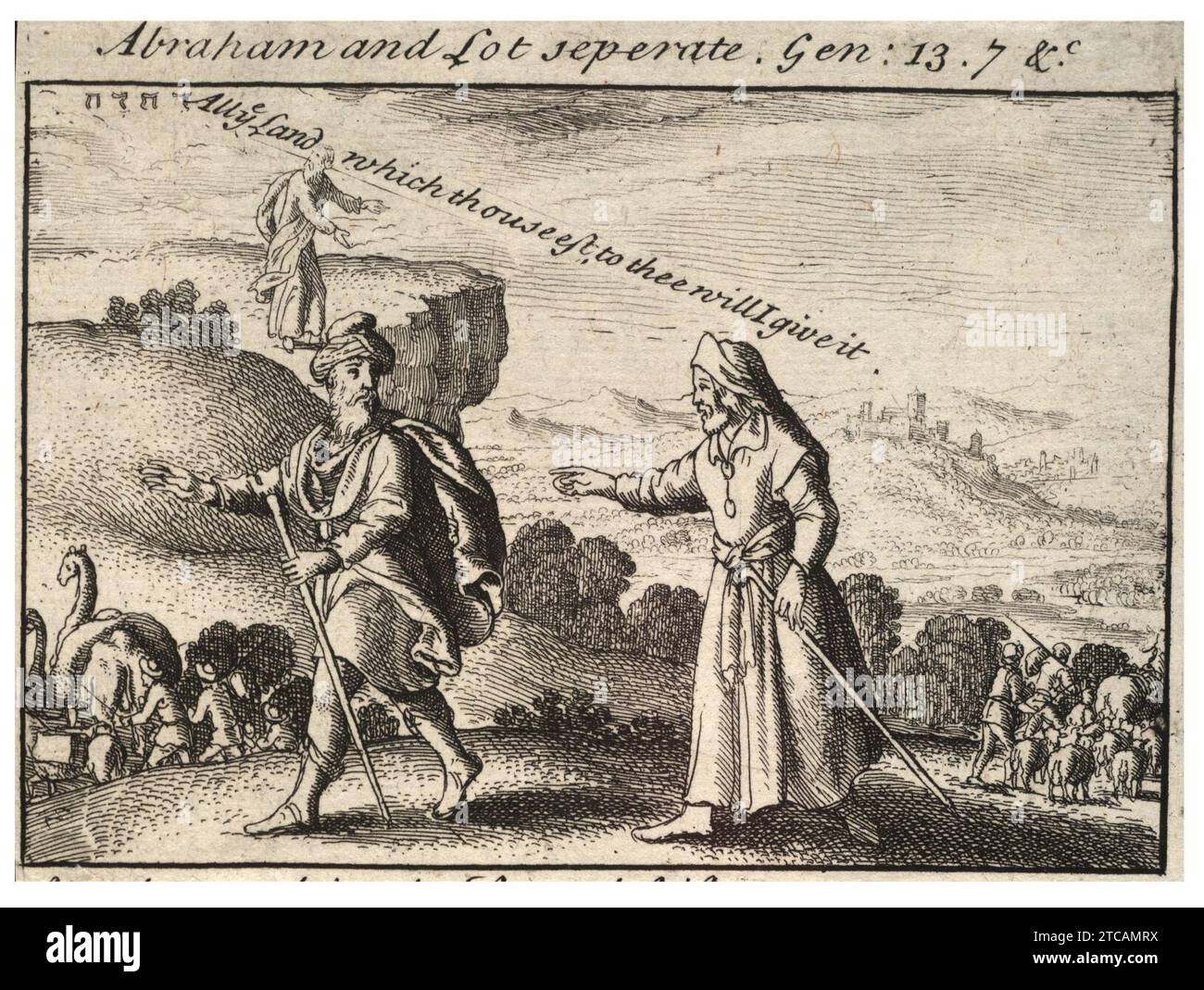 Abraham and lot separating hi-res stock photography and images - Alamy
