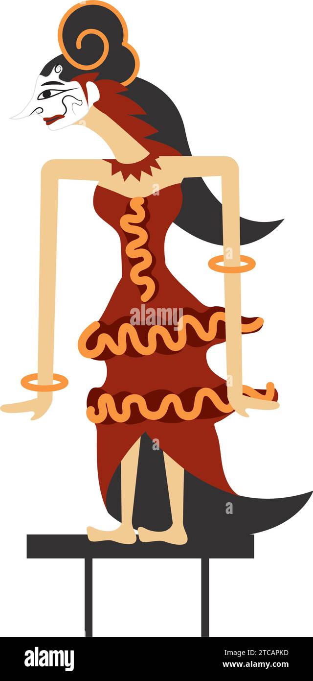 Wayang Kulit Puppet Illustration Isolated Stock Vector Image Art Alamy Wayang kulit puppet illustration isolated stock vector image art alamy