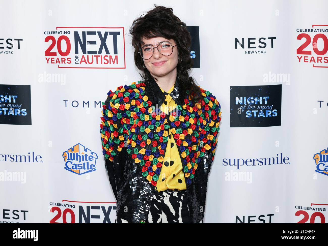 Sarah Sherman attends the Night of Too Many Stars comedy benefit for