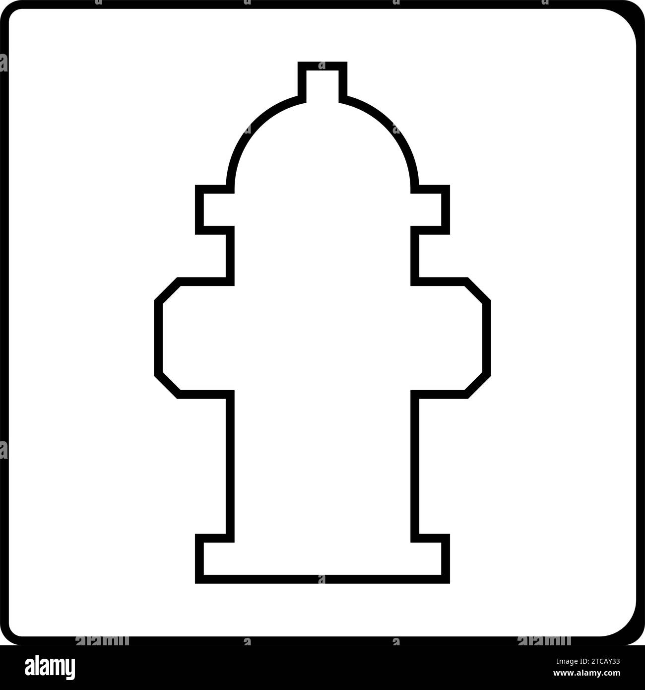 fire-ladder-emergency-line-icon-vector-illustration-stock-vector-image