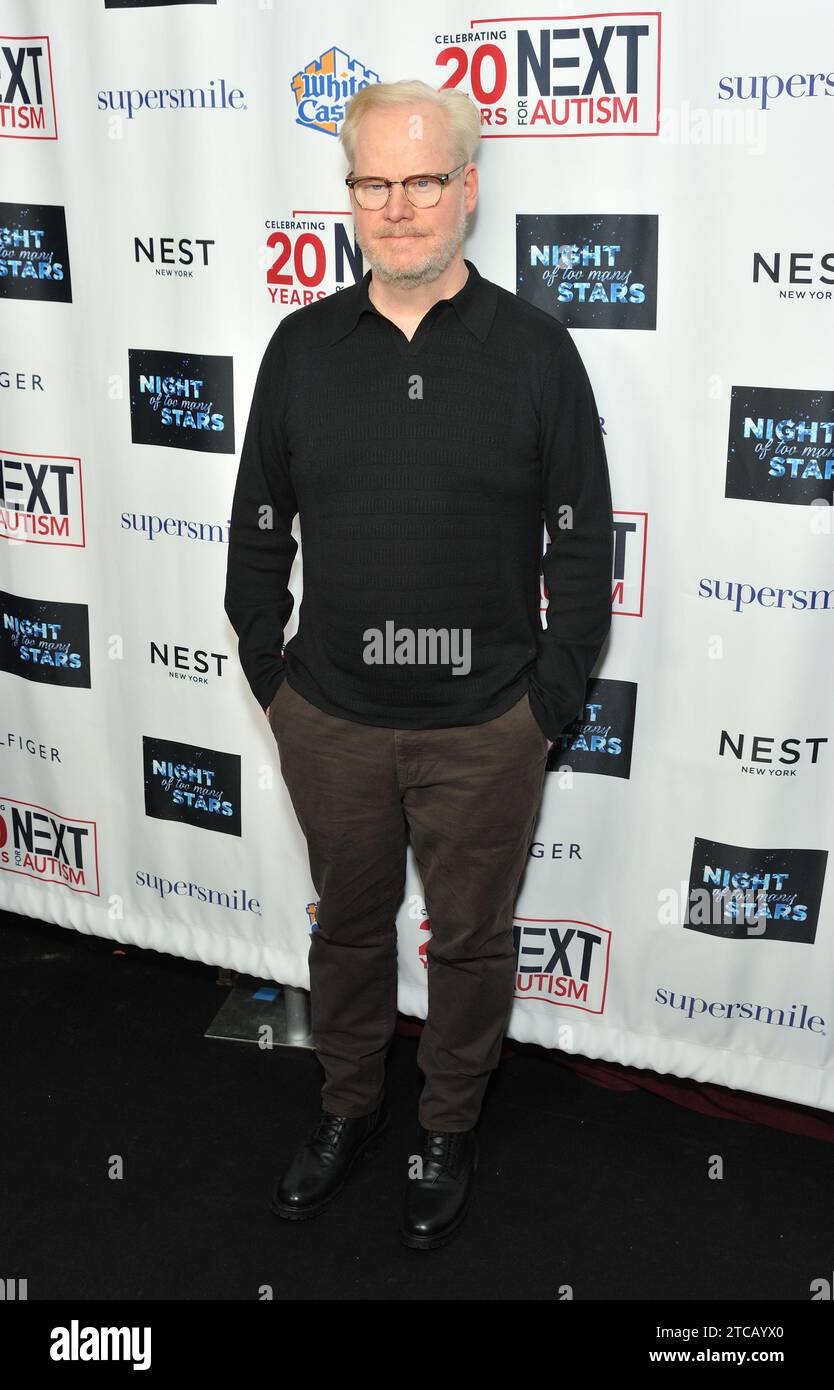 New York, USA. 11th Dec, 2023. Jim Gaffigan attends A Night Of Too Many