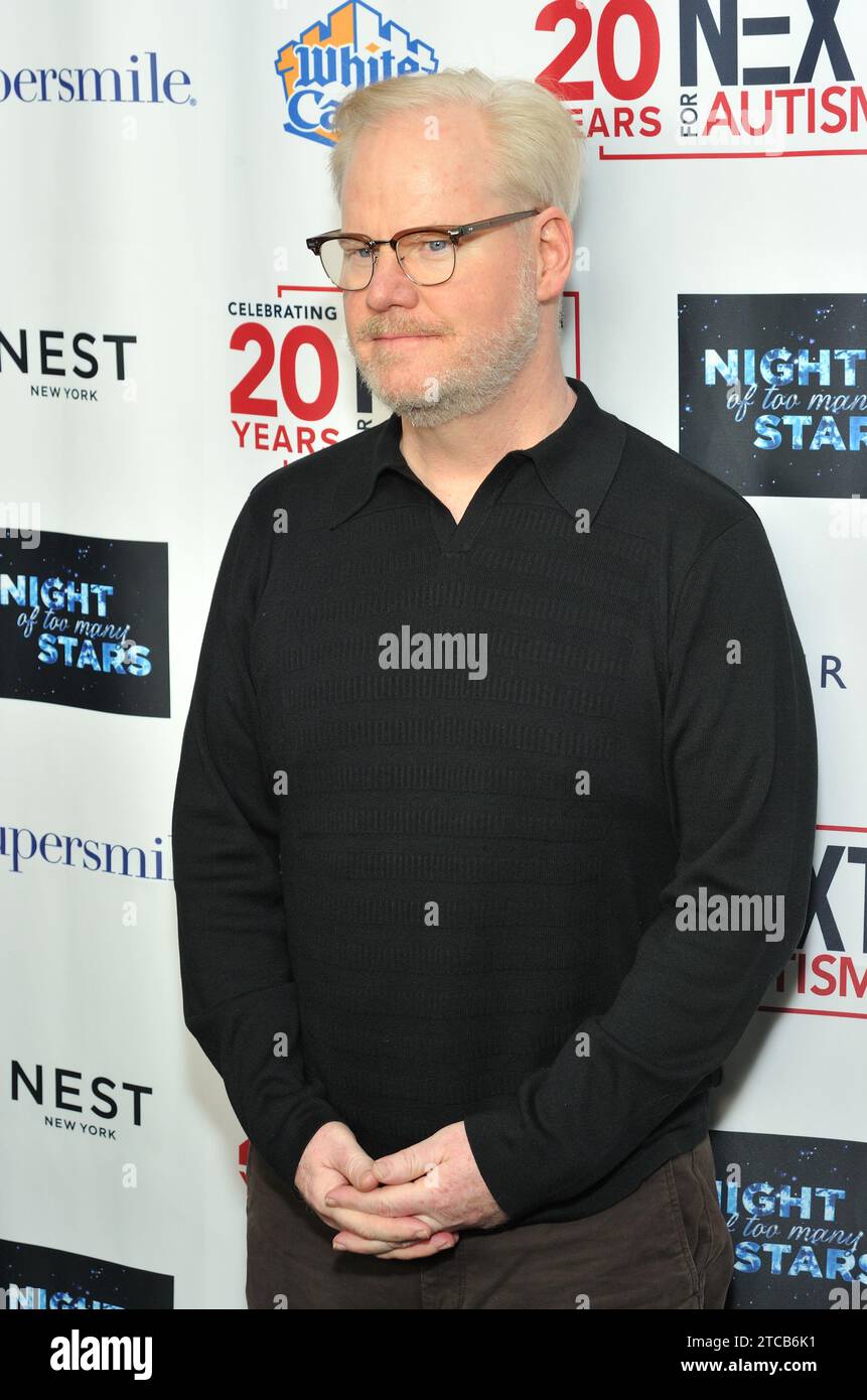 New York, USA. 11th Dec, 2023. Jim Gaffigan attends A Night Of Too Many