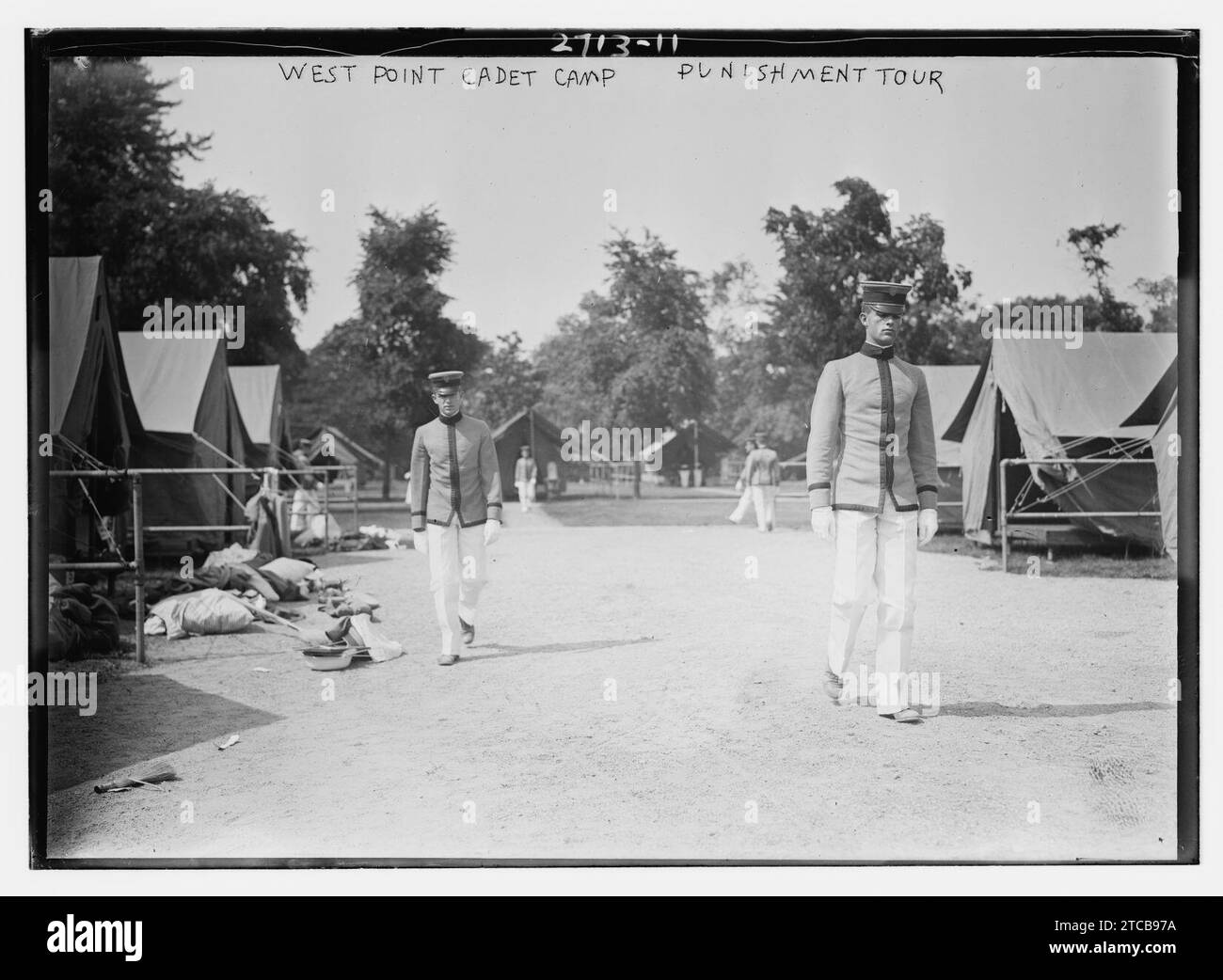 West Point Cadet Camp Punishment Tour Stock Photo Alamy