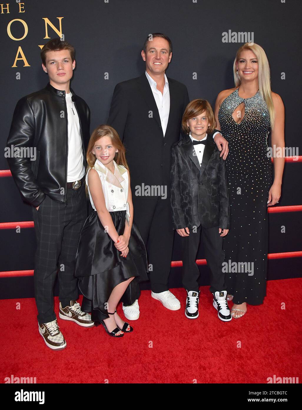 Lacey Von Erich attends the premiere of "The Iron Claw," Monday, Dec