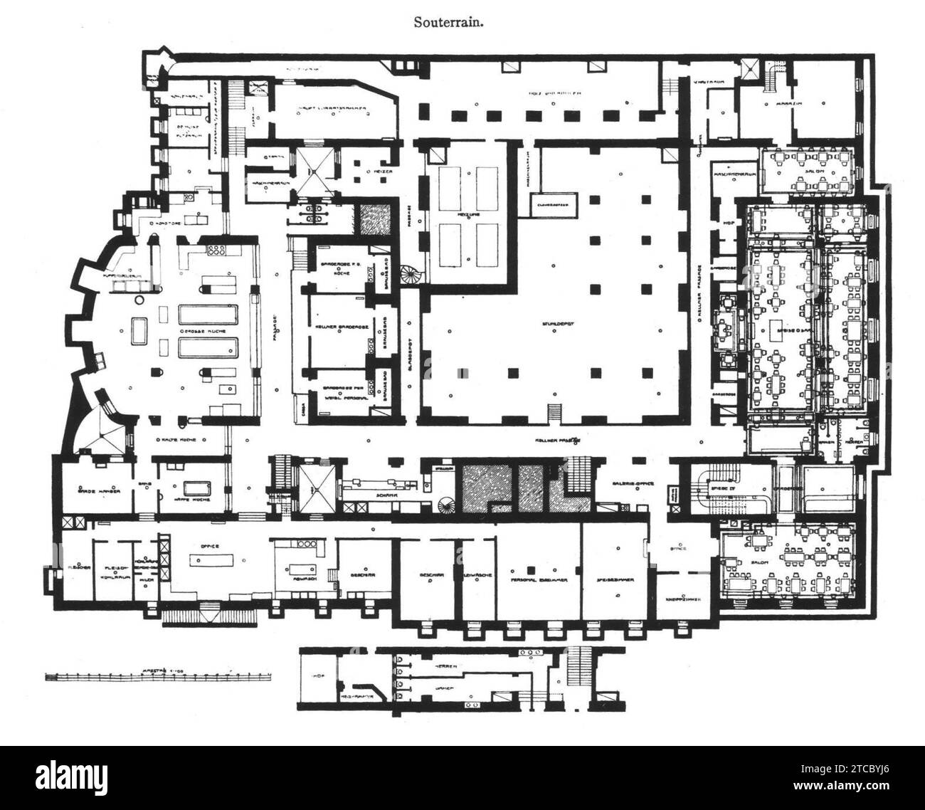 Wiener Konzerthaus Souterrain. Stock Photo