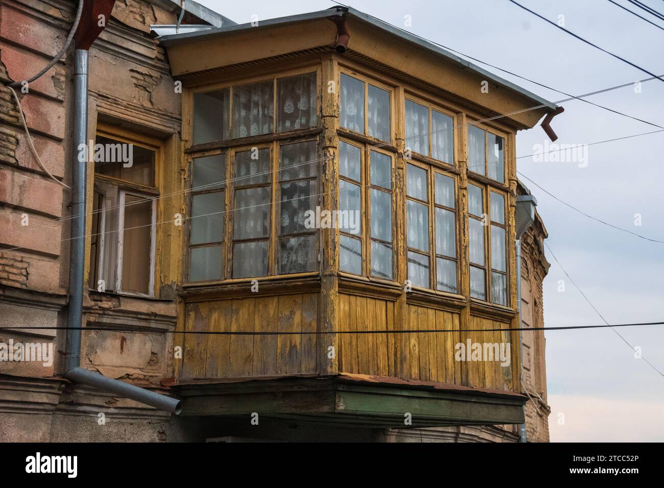 Street architecture in tbilisi , Georgia Stock Photo